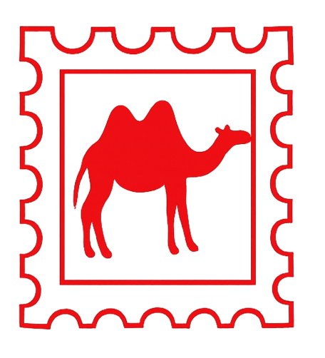 Tunisian camel stamp