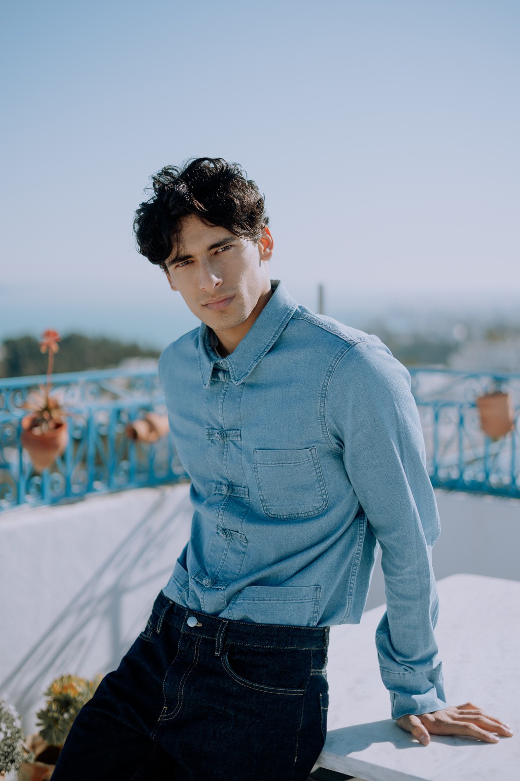 Dengri Bleu — Denim Shirt